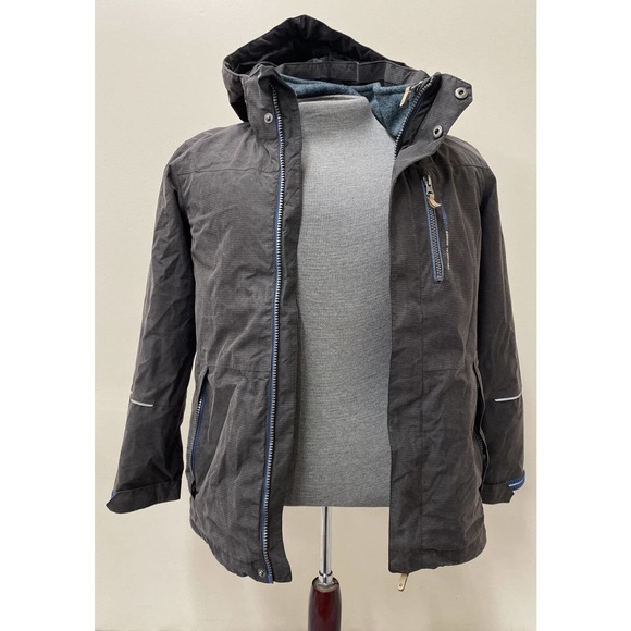 KILLTEC Technical Series Waterproof Windproof Dark Grey Jacket Youth Size 12 FS - Picture 1 of 11